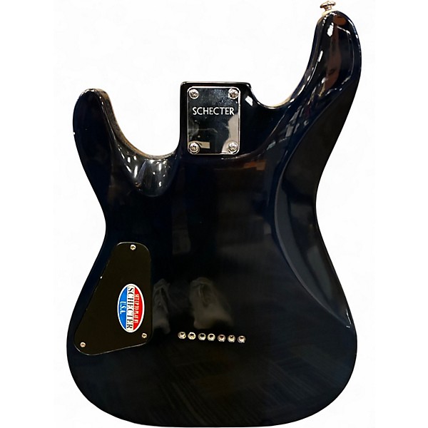 Used Schecter Guitar Research Diamond Series C7 Navy Blue Solid Body Electric Guitar