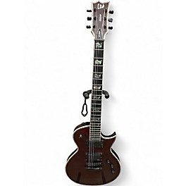 Used ESP LTD EC1000 Deluxe Trans Red Solid Body Electric Guitar