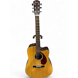 Used Fender CD140SCE Natural Acoustic Electric Guitar