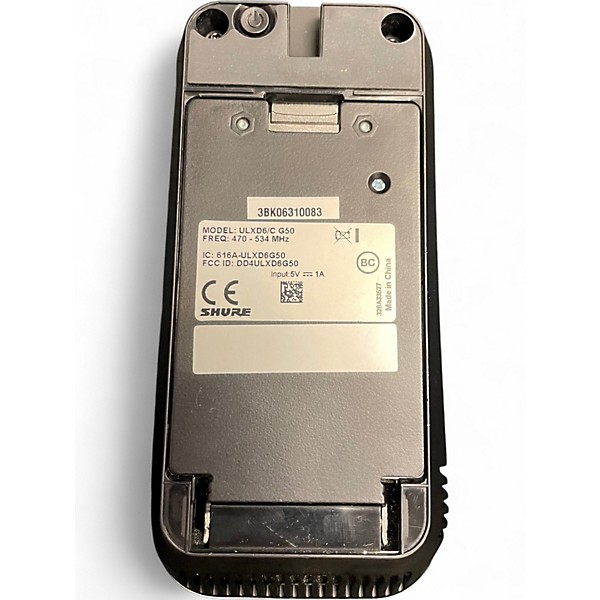 Used Shure ULXD6/C G50 Wireless Boundary Microphone Transmitter 