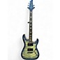 Used Schecter Guitar Research Omen Extreme 6 Ocean Blue Burst Solid Body Electric Guitar thumbnail