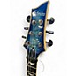 Used Schecter Guitar Research Omen Extreme 6 Ocean Blue Burst Solid Body Electric Guitar