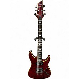 Used Schecter Guitar Research Omen Extreme 6 Trans Red Solid Body Electric Guitar