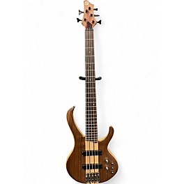 Used Ibanez BTB675 5 String Natural Electric Bass Guitar
