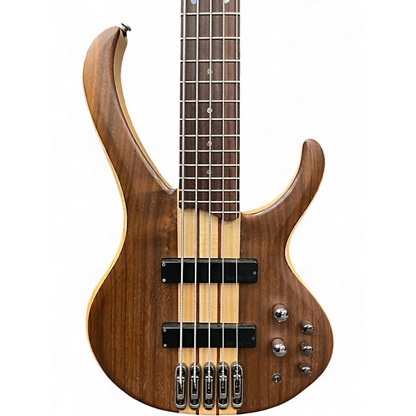 Used Ibanez BTB675 5 String Natural Electric Bass Guitar