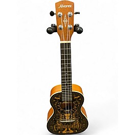 Used Alvarez GDU26C Tattoo GRATEFUL DEAD TATTOO Ukulele