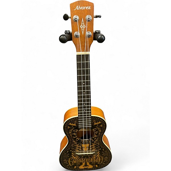 Used Alvarez GDU26C Tattoo GRATEFUL DEAD TATTOO Ukulele