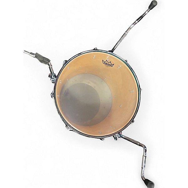 Used DW 3 Piece Performance Series Seafoam Green Drum Kit