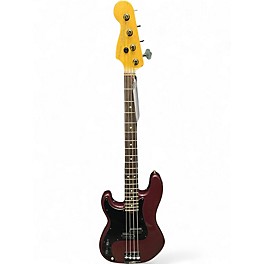 Used Fender American Standard Precision Bass Left Handed Purple  Electric Bass Guitar