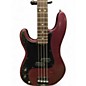 Used Fender American Standard Precision Bass Left Handed Purple  Electric Bass Guitar