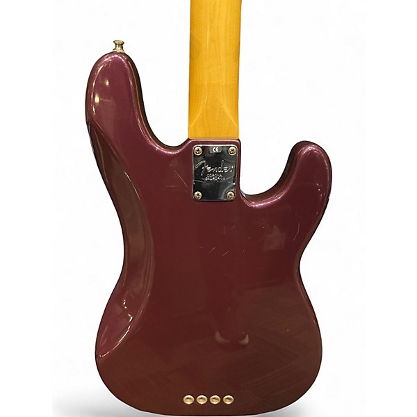 Used Fender American Standard Precision Bass Left Handed Purple  Electric Bass Guitar