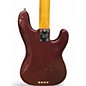 Used Fender American Standard Precision Bass Left Handed Purple  Electric Bass Guitar