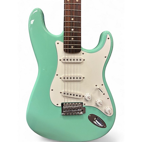 Used Squier Affinity Stratocaster Seafoam Green Solid Body Electric Guitar