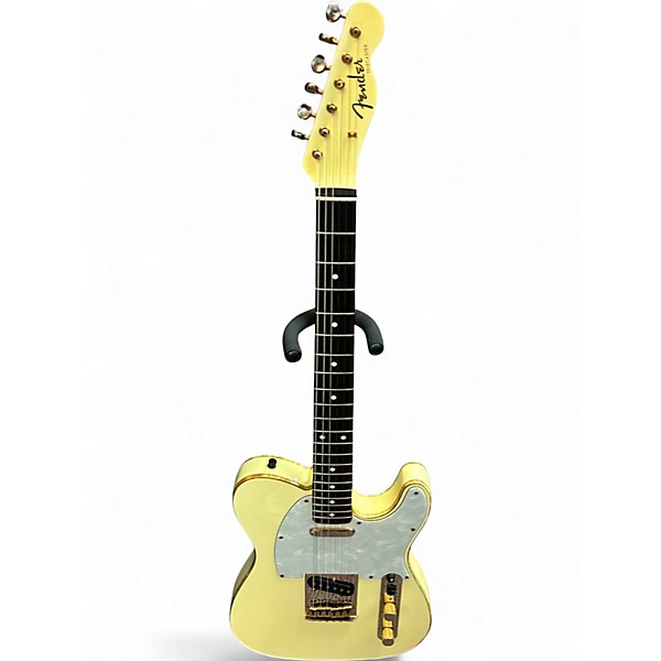 Vintage 1996 Fender 50th Anniversary Telecaster Ivory Solid Body Electric Guitar