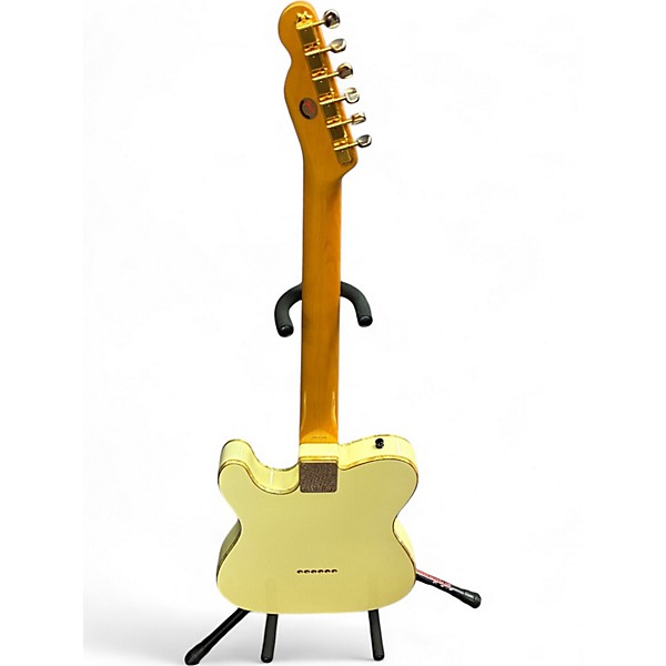 Vintage 1996 Fender 50th Anniversary Telecaster Ivory Solid Body Electric Guitar