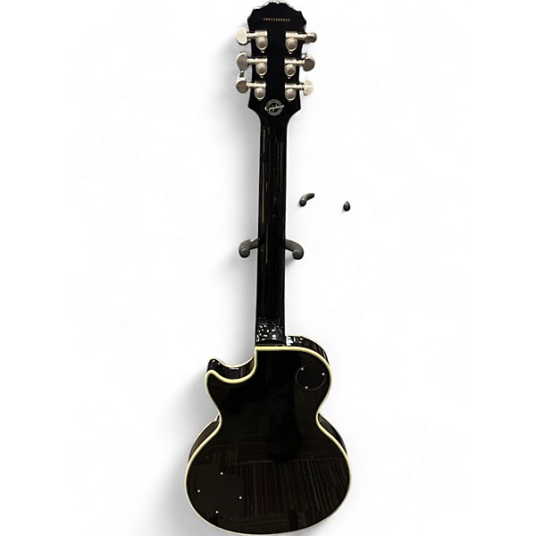 Used Epiphone Les Paul Custom Silverburst Solid Body Electric Guitar