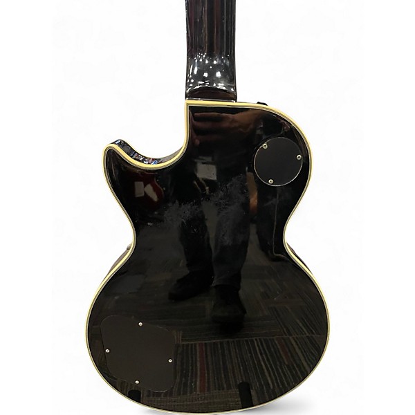 Used Epiphone Les Paul Custom Silverburst Solid Body Electric Guitar