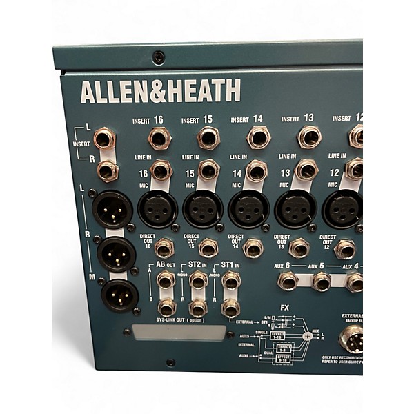 Used Allen & Heath MixWizard WZ3 16:2 Powered Mixer