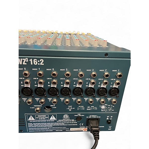 Used Allen & Heath MixWizard WZ3 16:2 Powered Mixer