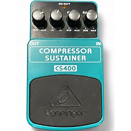Used Behringer CS400 Compressor Sustainer Effect Pedal