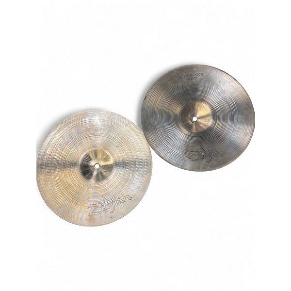 Used Zildjian 14in A Series Rock Hi Hat Pair Cymbal