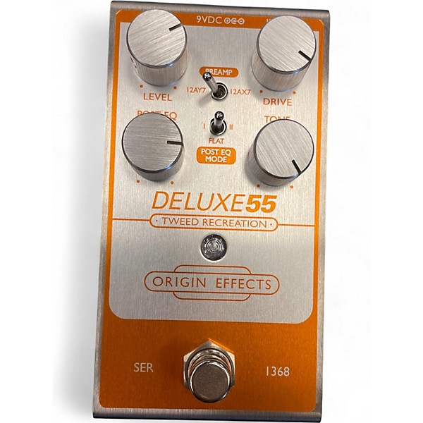 Used Origin Effects Deluxe 55 Tweed Recreation  Effect Pedal