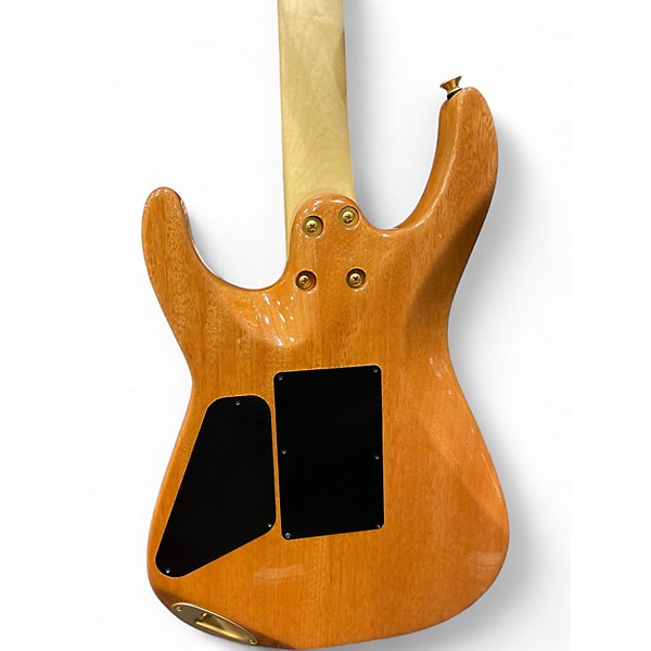 Used Charvel Charvel Pro-Mod DK24 HH FR M QM Electric Guitar Dark Amber DARK AMBER Solid Body Electric Guitar