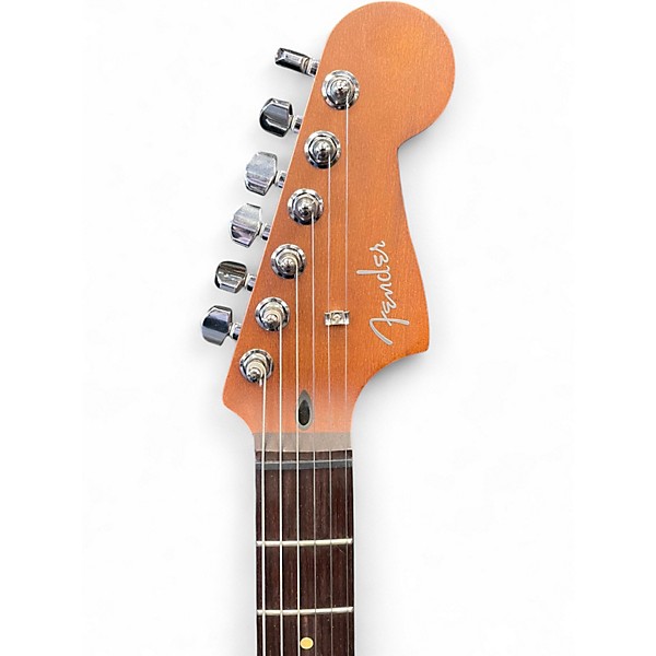 Used Fender Acoustasonic Standard Jazzmaster Black Acoustic Electric Guitar