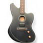 Used Fender Acoustasonic Standard Jazzmaster Black Acoustic Electric Guitar