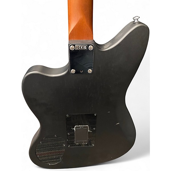 Used Fender Acoustasonic Standard Jazzmaster Black Acoustic Electric Guitar