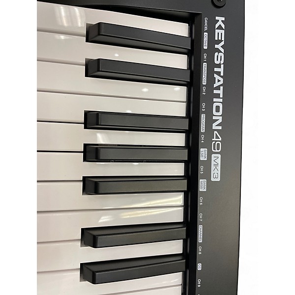 Used M-Audio Keystation 49 Key MIDI Controller