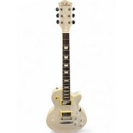 Used Dillion DLP650P White Pearlescent Solid Body Electric Guitar