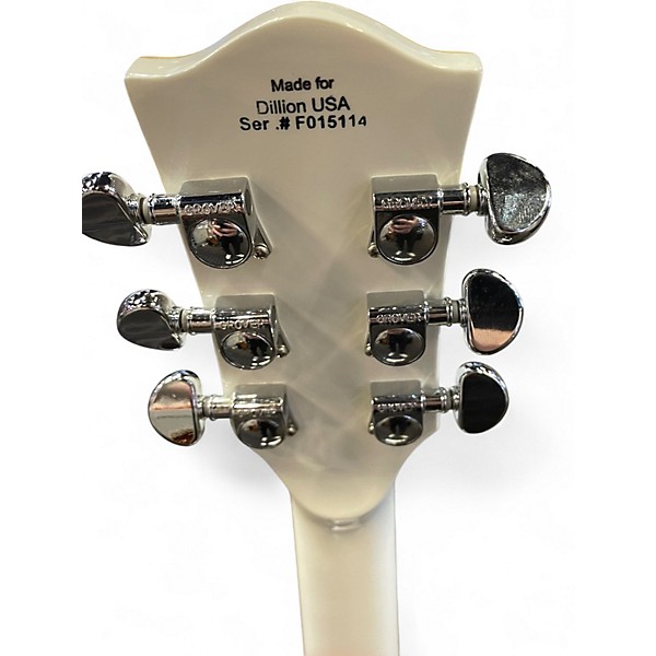 Used Dillion DLP650P White Pearlescent Solid Body Electric Guitar