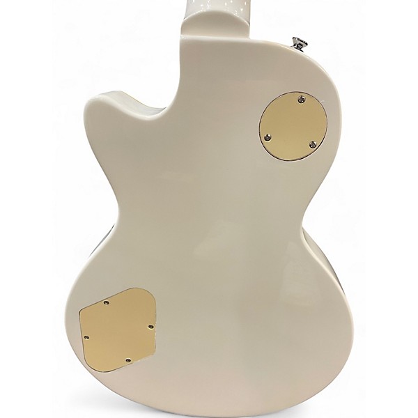Used Dillion DLP650P White Pearlescent Solid Body Electric Guitar