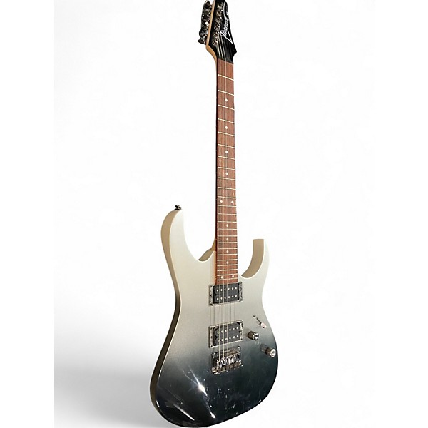 Used Ibanez RG421 Black Fade Solid Body Electric Guitar