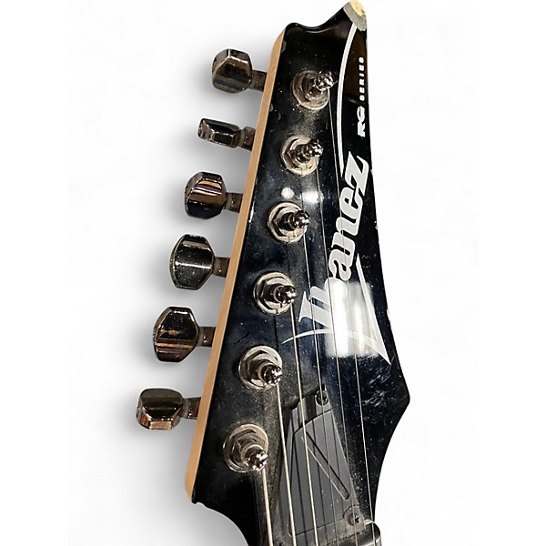Used Ibanez RG421 Black Fade Solid Body Electric Guitar