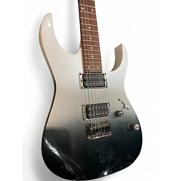 Used Ibanez RG421 Black Fade Solid Body Electric Guitar