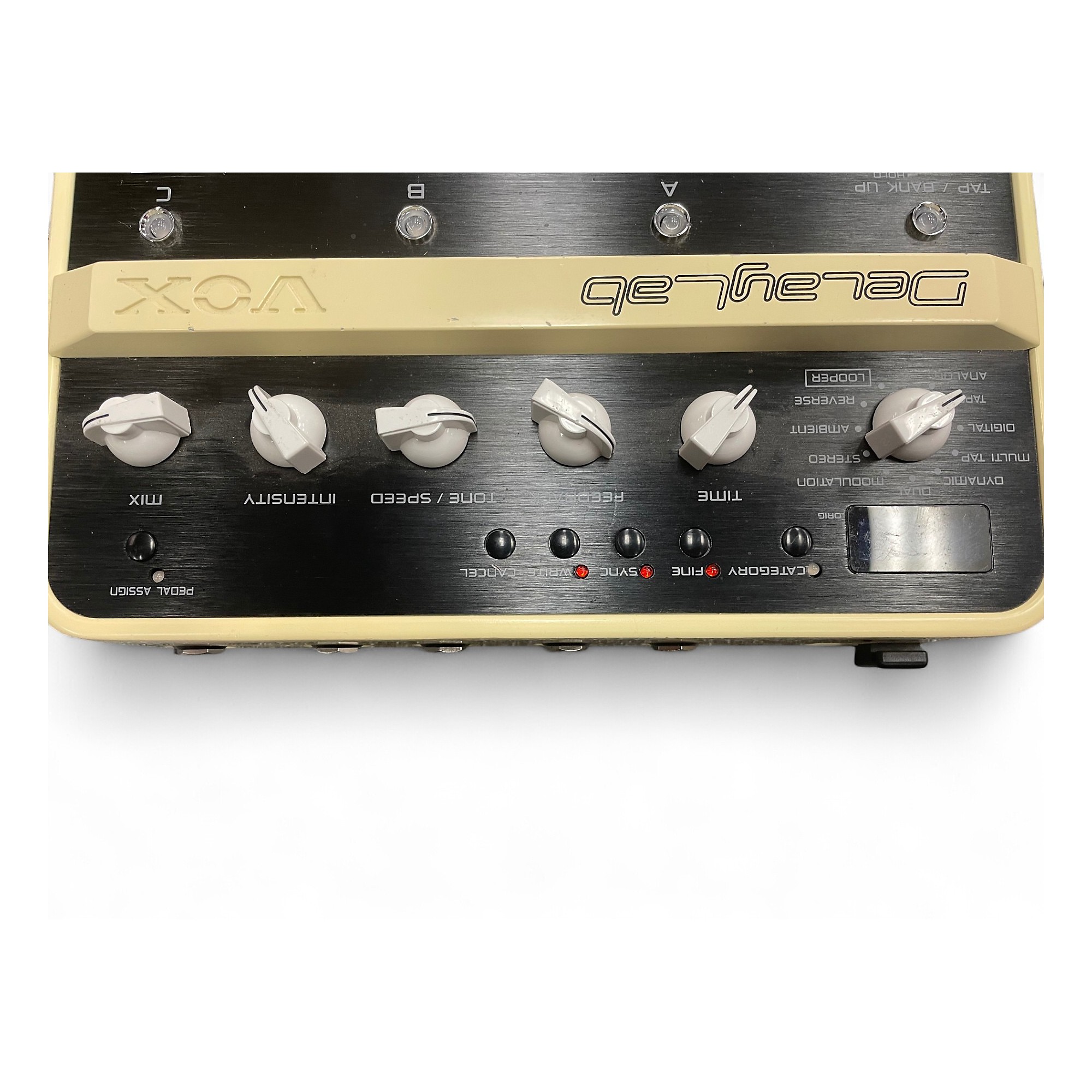 廃盤品 VOX DelayLab ディレイ ルーパー Vox DelayLab Delay Pedal Processor | Sweetwater