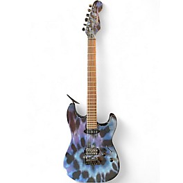 Used Fender Showmaster Tie Dye Solid Body Electric Guitar