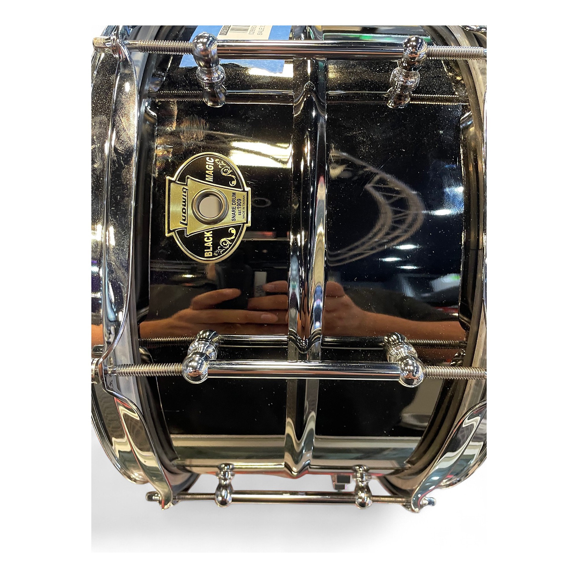 Used Ludwig 6.5X13 Black Magic Snare Black Drum Black 14 | Guitar