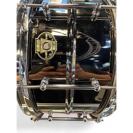 Used Ludwig 6.5X13 Black Magic Snare Black Drum
