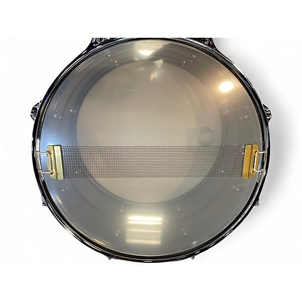 Used Ludwig 6.5X13 Black Magic Snare Black Drum