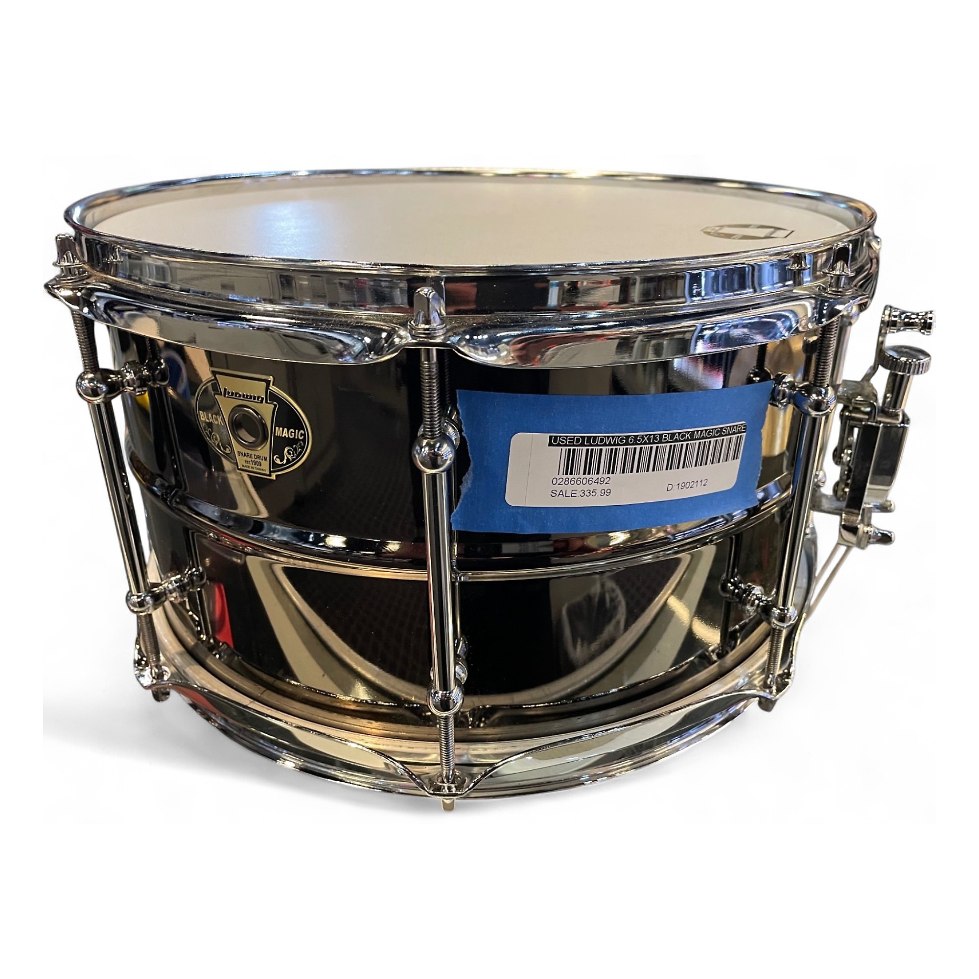 スネア ブラックマジック Used Ludwig 6.5X13 Black Magic Snare Black Drum Black 14 | Guitar