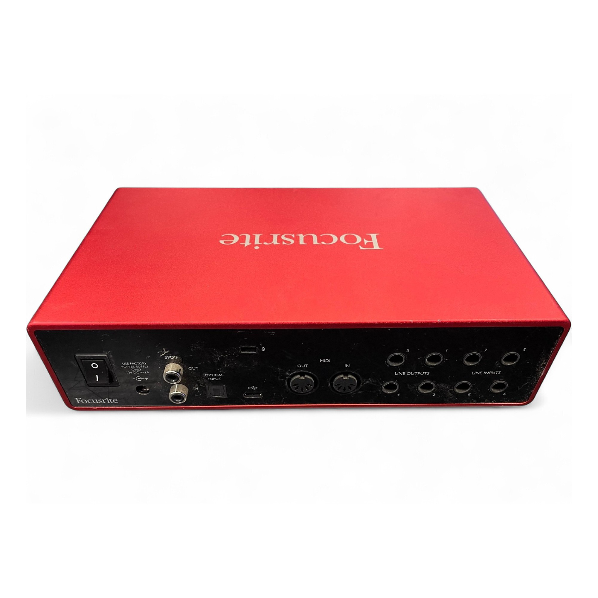 Used Focusrite Scarlett 18i8 Gen 3 Audio Interface | Guitar