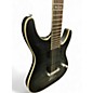 Used Schecter Guitar Research C1 Platinum Trans Black Solid Body Electric Guitar