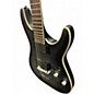 Used Schecter Guitar Research C1 Platinum Trans Black Solid Body Electric Guitar