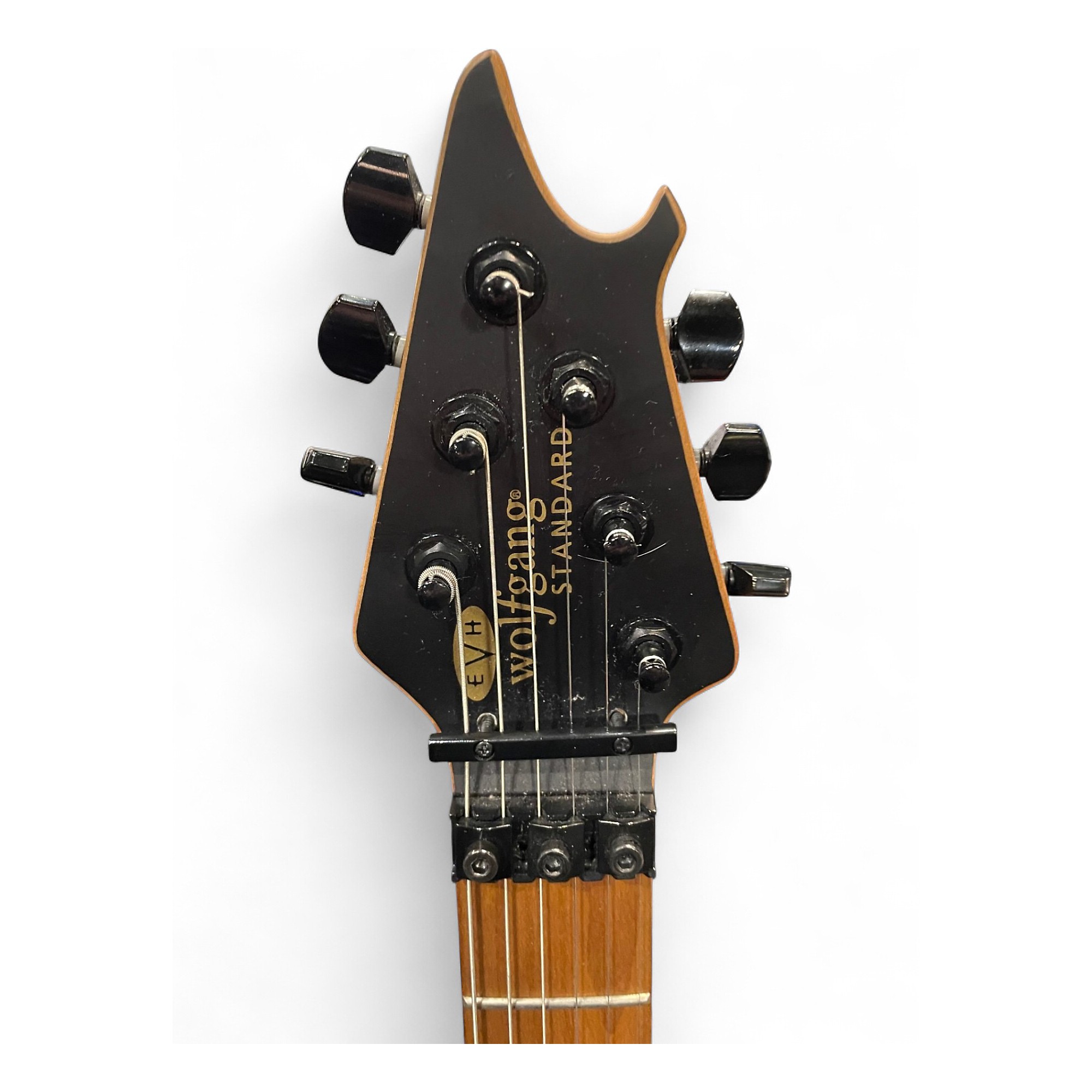 Used EVH Wolfgang Standard Black Solid Body Electric Guitar