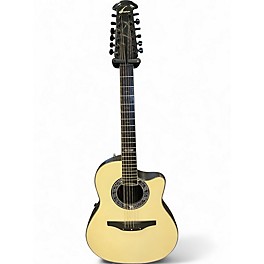 Vintage 1986 Ovation Collectors Series 12 string Natural 12 String Acoustic Electric Guitar