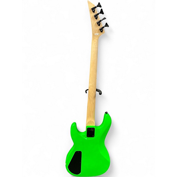 Used Jackson JS1M Neon Green Electric Bass Guitar