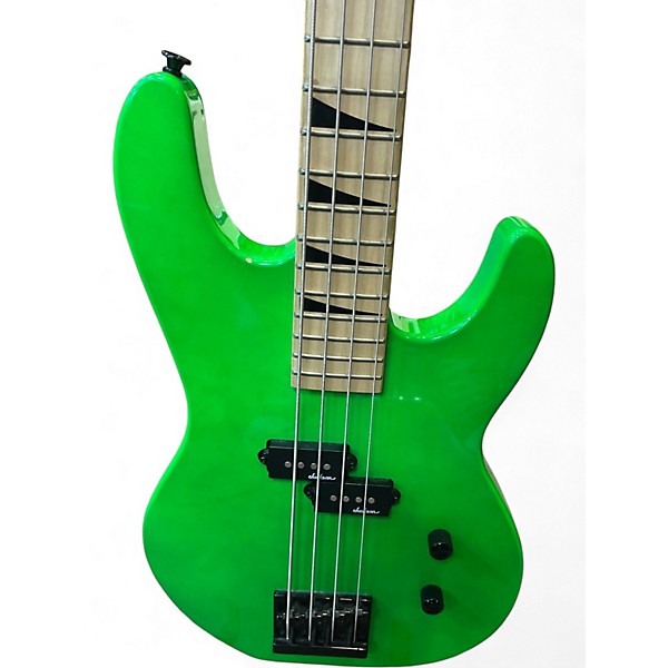 Used Jackson JS1M CONCERT Green Electric Bass Guitar
